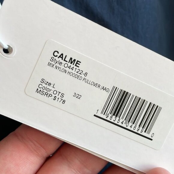 Johnny Was Calme Nylon Hooded Pullover NWT - Picture 7 of 11